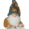 Resin 3.75In Multicolored Harvest Autumn Gnome Figurine Home