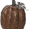 Resin 6In Orange Harvest Hamme Pumpkin Home