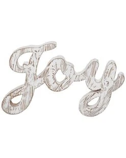 Resin 12in Christmas Rustic Joy Decor Home