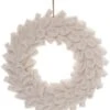 Foam 14.17in Christmas Soft Touch Winter Wreath Home
