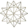 Metal White Hanukkah Geometric Star Of David Home