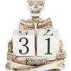 Resin 6In Cream Halloween Frightful Halloween Countdown Decor Set Of 3 Home