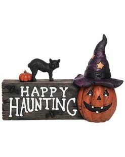 Resin 11In Multicolored Halloween Happy Haunting Decor Home