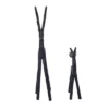 Transpac Set Of 2 Iron Reindeer Figurines Black Metal Christmas Tabletop Decor For Holiday Celebrations And Gift Giving
