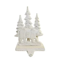 Christmas 6.75 In Woodland Animal Stocking Holder Stocking Holder , Winter Trees Weighted (1PC) -Home decor GUEST 1051890b 245e 4a03 b1ce 50de9e05d50b
