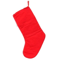 Christmas 19.0 Inch Vintage-Lookijng Snowman Stockin , Vintage-Looking Top Hat (1PC)