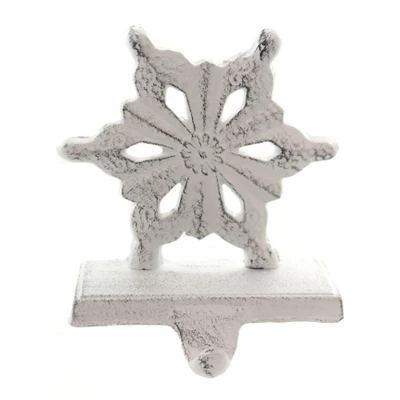 Christmas 5.0 Inch Snowflake Stocking Holder Stocking Holder , Cast Iron (1PC) 3 Christmas 5.0 Inch Snowflake Stocking Holder Stocking Holder , Cast Iron (1PC) - Image 3