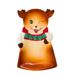 Transpac 8.0 Inch Christmas Characters Tidbit Plates Christmas Seasonal Tabletop , Reindeer Snowman Santa Claus (3PC) 5 Transpac 8.0 Inch Christmas Characters Tidbit Plates Christmas Seasonal Tabletop , Reindeer Snowman Santa Claus (3PC) -Home decor GUEST 4d70d6a3 cc70 469e 912e b5eff21e6e20