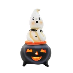 Halloween 5.75 In Cutie Ghost Figurine Halloween Figurine , Lighted Halloween Decor Light Up Cauldron (1PC) -Home decor GUEST 71d5d20a 6930 48ef b6af 95992f1dfb87