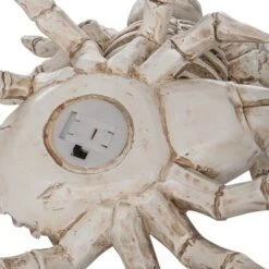 Transpac Off-White Halloween Skeleton Spiders Set Of 2 Decorative Objects 7.25 In Polyresin Halloween Decor -Home decor GUEST 7cc1b9a6 294f 4525 9c83 6bc0bddeb56e