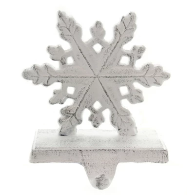 Christmas 5.0 Inch Snowflake Stocking Holder Stocking Holder , Cast Iron (1PC) 4 Christmas 5.0 Inch Snowflake Stocking Holder Stocking Holder , Cast Iron (1PC) - Image 4