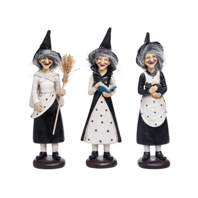 Transpac Fuzzy Hair Witch Figurine Set Of 3 Colorful Halloween Decor For Tabletop Indoor Use Gift Giving And Hostess Gifts 1 Transpac Fuzzy Hair Witch Figurine Set Of 3 Colorful Halloween Decor For Tabletop Indoor Use Gift Giving And Hostess Gifts