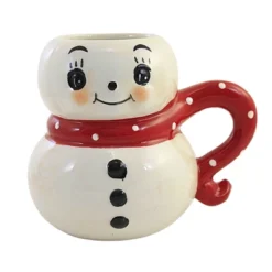 Transpac 5.25 In Christmas Character Mug Christmas Seasonal Tabletop , Johanna Parker (1PC) -Home decor GUEST a3e54364 84a5 4e59 9ad2 cf1648d997a7