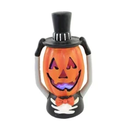 Halloween 9.5 Inch Pumpkin Head Led Halloween Figurine , Lighted Halloween Decor Light-Up Skeleton (1PC) -Home decor GUEST b8d08e48 f9ad 4548 9794 4a430cf686ef