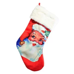 Christmas 19.0 Inch Santa Claus Stocking , Vintage-Looking (1PC) -Home decor GUEST ecfa1f54 9aa0 4c43 aebc b5086e5333f9